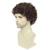 Traqur Short Curly Wig for Men,Pelucas Para Hombres,Buddy the Elf