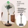 Pawalaya 35 Inch Cat Scratching Post, Eucalyptus Sisal Rope Cat