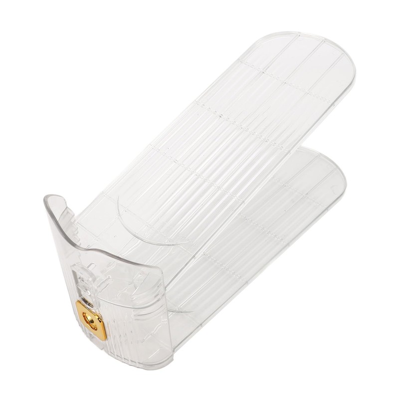 Shoe Rack, Breathable Double Layer Shoe Stack Adjustable Dampproof for