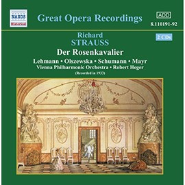 Strauss: Der Rosenkavalier [1933 Recording]