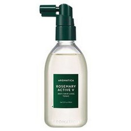 Aromatica Rosemary Active V Anti Hair Loss Tonic, 100ml, 3 pieces / 아로마티카 로즈마리 액티브 브이 안티 헤어로스 토닉, 100ml, 3개