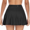 NORMOV Tennis Skirt for Women with Pockets,High Waisted Athletic Golf