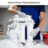 sourcing map 40Pcs 1/4 Inch 3/8 Inch Locking Clip Set