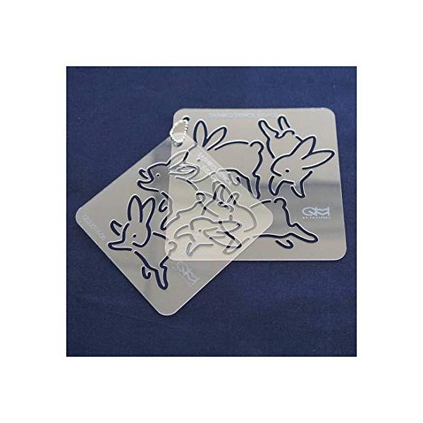 Sashiko Stencil in Two Sizes - 4.5" x 4.5" and