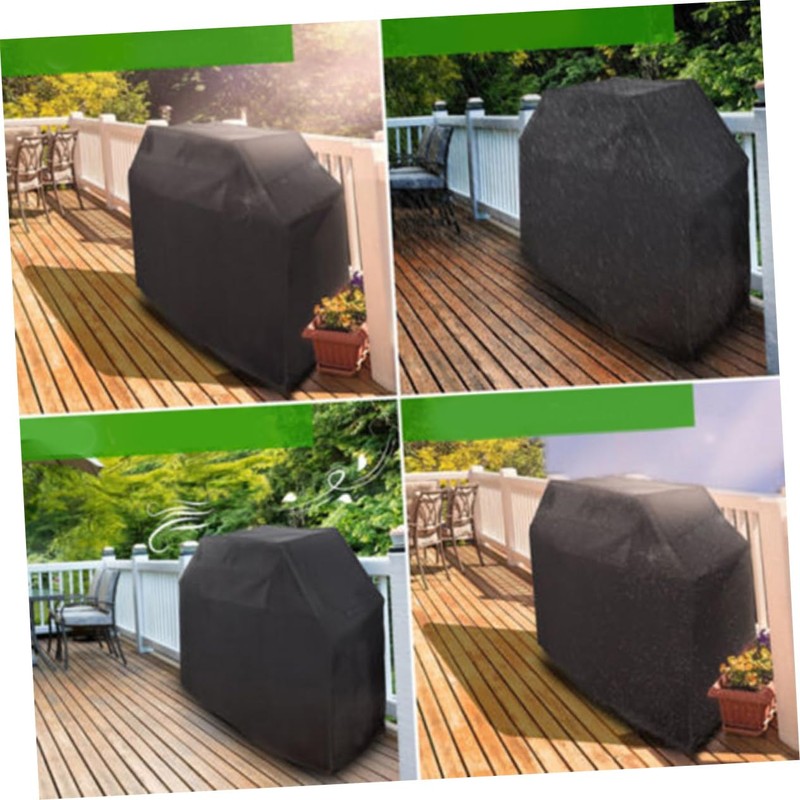 Kisangel BBQ Grill Protector Waterproof Oxford Barbecue Cover Heavy Duty