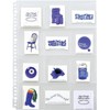 Lihit Lab N3307 Myfa Collection Pockets, 12 Pockets, Set of