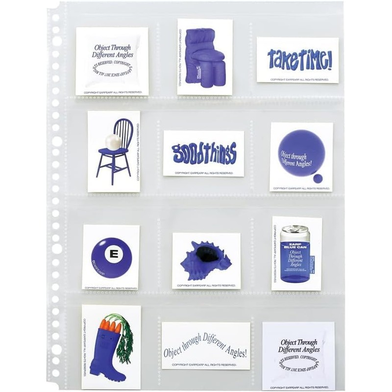Lihit Lab N3307 Myfa Collection Pockets, 12 Pockets, Set of