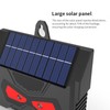 Solar Animal Deterrent Device Outdoor Electronic Raccoon Deterrent Tool with