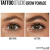 Maybelline New York Tattoostudio Brow Pomade Long Lasting, Buildable, Eyebrow