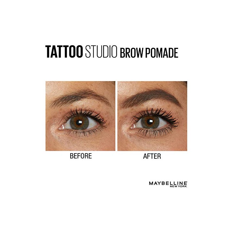 Maybelline New York Tattoostudio Brow Pomade Long Lasting, Buildable, Eyebrow