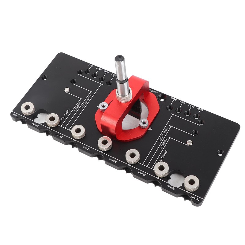 Woodworking Drill Guide Hole Locator Fixture Pocket Jig Positioning Accessories