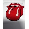 The Rolling Stones Tongue Sticker 3D Decal sticker raised