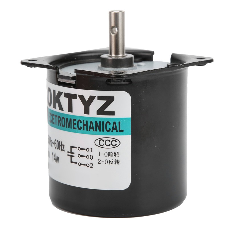 AC Synchronous Motor 14W Permanent Magnet 2Way High Torsion Central
