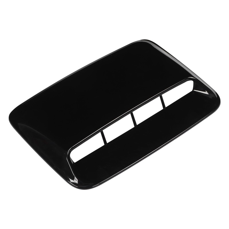 Hood Scoop Cover Universal for Automobile Modification Replacement RefurbishmentGlossy Black