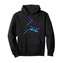 Dragonfly Gift Spirit Animal Chakra Color Dragonflies Pullover Hoodie