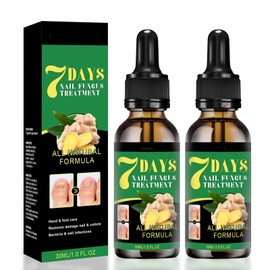 7 Days Ginger Nail, 7 Days Nail Treatment, Ginger Nail Growth Serum (2pcs)
