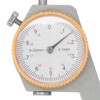 Leather Thickness Gauge Tester, Dial Flat Head Vegetable Tanned Leather