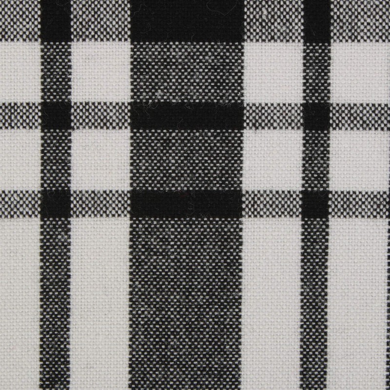 DII Home Sweet Farmhouse Kitchen Textiles, Placemats, 13x19, Black 6