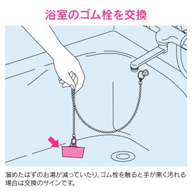 GAONA GA-FQ010 Rubber Stopper for Baths (No Top Diameter 2.2 inches (57 mm) Lower Diameter 2.0 inches (50 mm) Replacement)