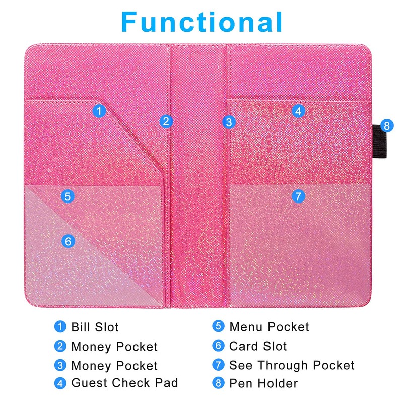 ACdream Server Books for Waitress, Guest Book Note Pad, Cute