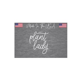 TheStickySide Plant Lady Sticker Decal - Plant Life Planter Plants 5"