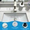 Faucet Mat for Kitchen Sink, Diatomite Fast Drying Stone Faucet