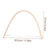 jojofuny Woodworking Coping Saw Bow Saw Hand Steel Bamboo Comfortable