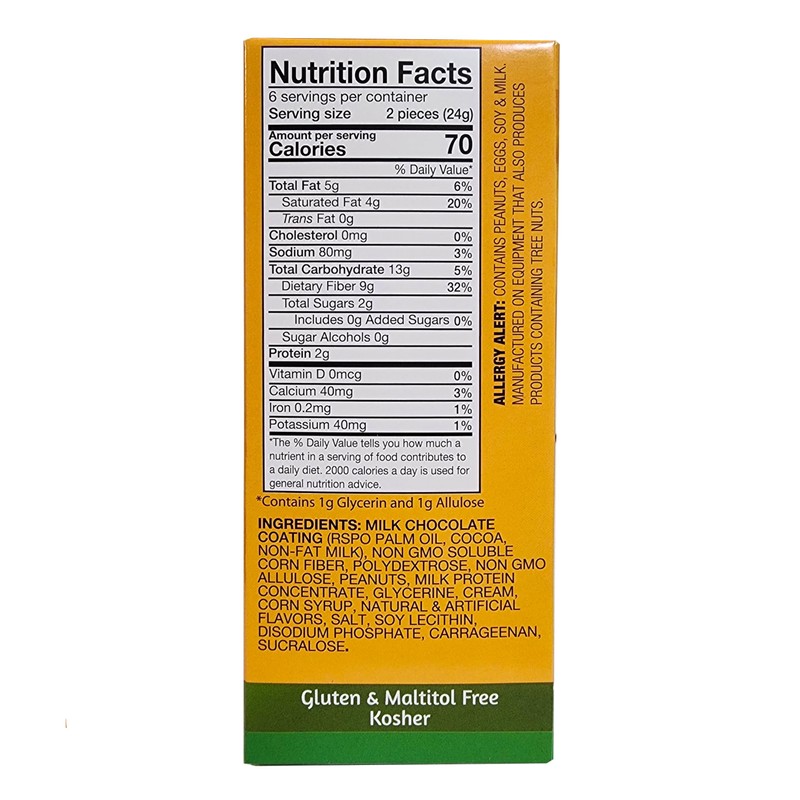 ChocoRite Caramel Buttercrunch Value Pack, No Sugar Added, 1 Net