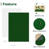 Caydo 12PCS Self Adhesive Felt Sheets, Soft Velvet Green Felt