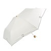 Nifty Colors 2406OF Folding Umbrella, Blackout Organza Heart Embroidery Mini