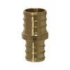 XFITTING 25 Pieces 5/8" x 3/4" Pex Reducing Coupling, Brass,