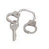 Rothco Mini Handcuff Key Ring, Silver Plated