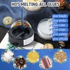 NEX&CO Glue Skillet for Crafting, 60W Electric Hot Melting Glue