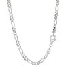 NKlaus 38-80 cm Figaro Chain 925 Silver 3+1 Links 3