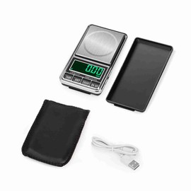 Portable Digital Scale Gold Jewelry Scale Mini Pocket Digital Scale Professional Accurate Electronic Scale Precision Balance 500g/0.1g DH-938C