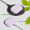 Funda compatible con Airpods Pro, funda de silicona suave con