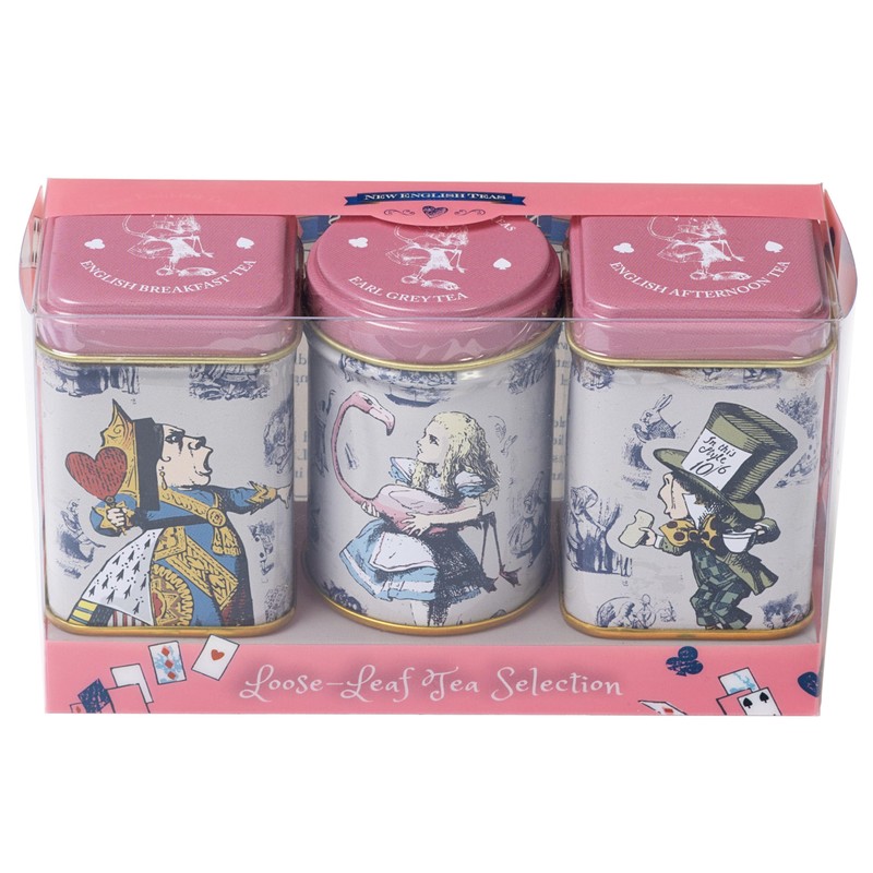New English Teas Alice in Wonderland Pink 3x Mini Tea