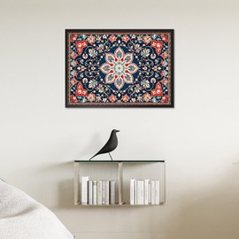 1000 Piece Puzzles for Adults Traditional Ornamental Floral Paisley Bandanna Jigsaw Puzzles, Imaginary Landscapes Impossible Puzzle, 19.5 x 27.5 Inch