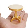 Odoria Dollhouse Side Table Miniature: 1/12 Scale End Table Round