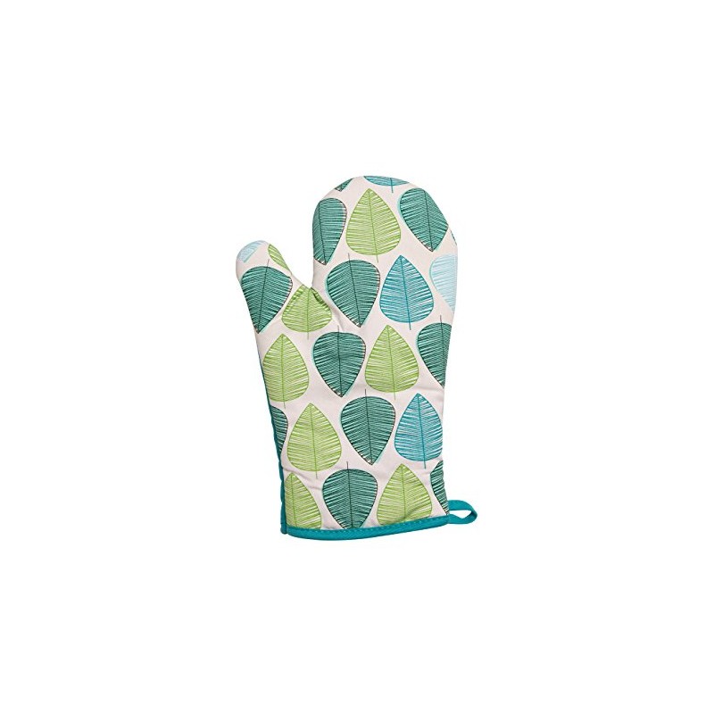 Premier Housewares Leaf Single Oven Glove - Green