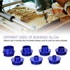 10 Pieces Router Template Guide Bushing Aluminum Alloy Engraving Machine