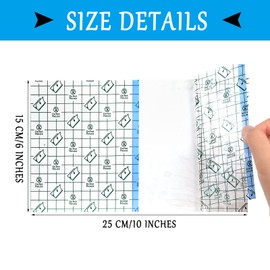 36 Sheets Tattoo Aftercare Bandage 6 x 10 Inches Waterproof Second Skin Tattoo Cover for Skin Healing Protection Convenient Sterile Waterproof Latex-Free for Swimming Shower Shield