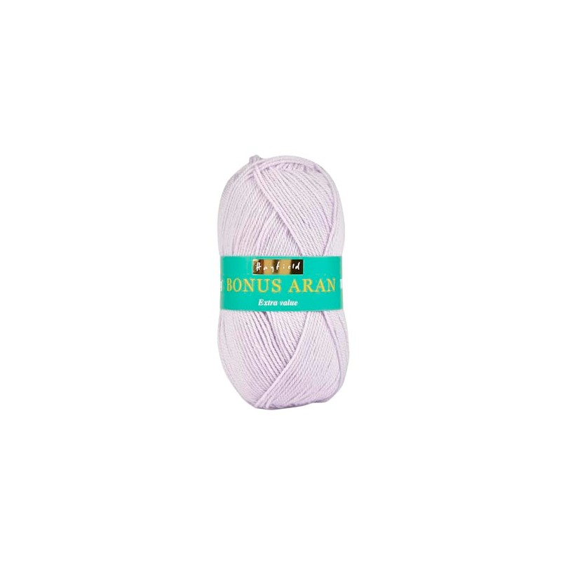 Hayfield Bonus Aran Yarn, Lavender (565), 100g