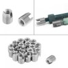 Oumefar 20pcs Self Tapping Thread Insert M4 x 8mm Self