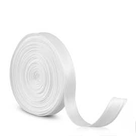 Xthrotsenk 393.7 Inches corset lacing Women's Tie Back for Wedding Bridal Gown Lace Up Corset Satin Adjustable Dress Sash Cord Replacement Zipper or Buttons Belt Accessories, White