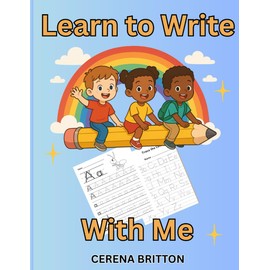 Learn to Write With Me ABC Book: ABC Letter Tracing Book