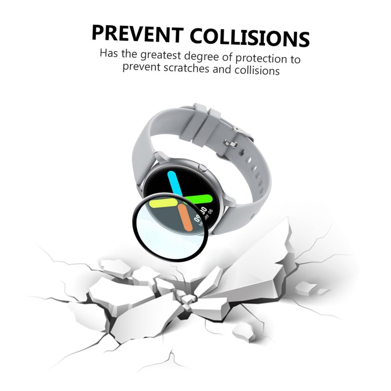 DOITOOL 1set Curved Tempered Protective Films for Watch Easy Installation
