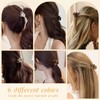 6 Pcs Mini Hair Claw Clips 1.2 Inch Tortoise Shell