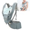 Adjustable Baby Carrier Breathable Newborns Toddlers Ergonomic Thickening HipseatCyan