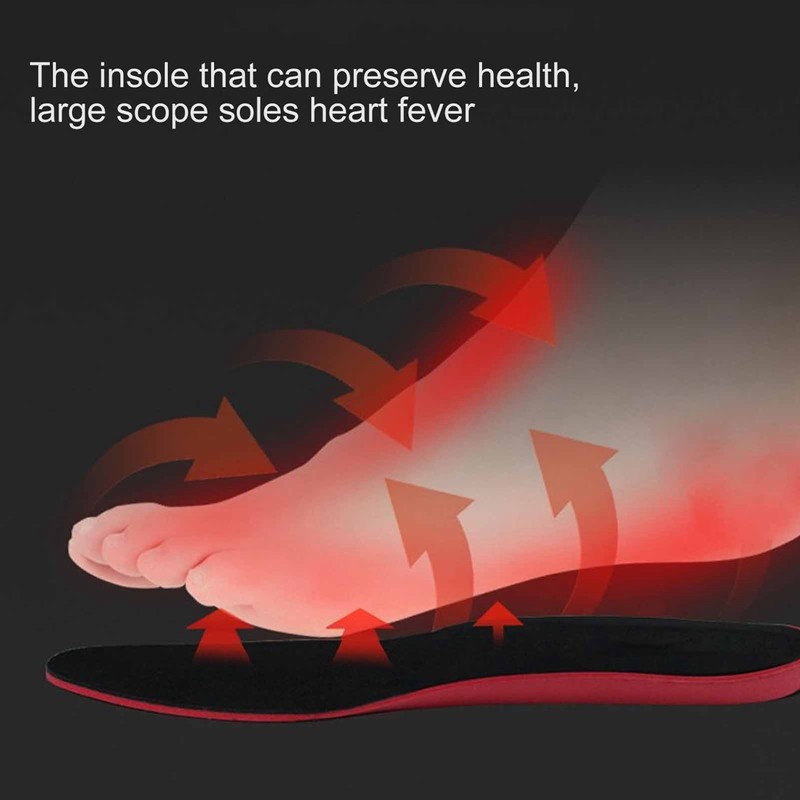 Heated Insoles DIY Cuttable Smart Remote Control USB Rechargeable Electric